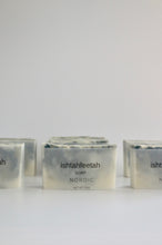 Load image into Gallery viewer, Nordic handcrafted, natural soap. Vellum paper packaging.