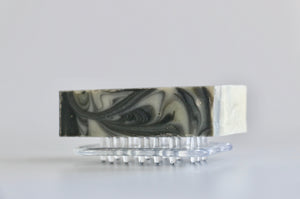 Clear, plastic, flexible mini soap lift. Preserve your handcrafted soap. 